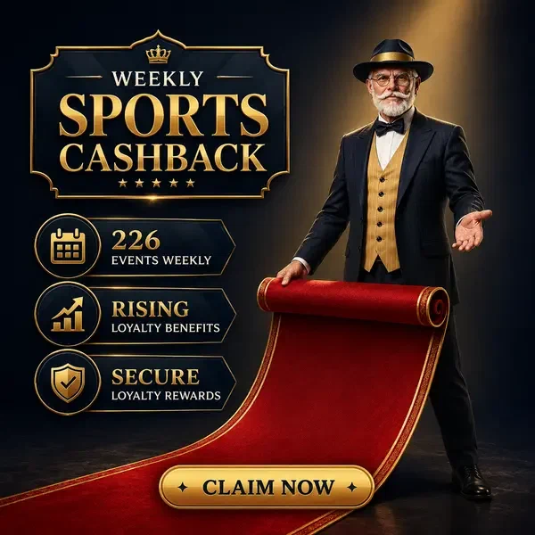 Gentleman distingué déroulant un tapis rouge au salon de paris esports Cashback Sportif Hebdomadaire pour les Habitués Esports